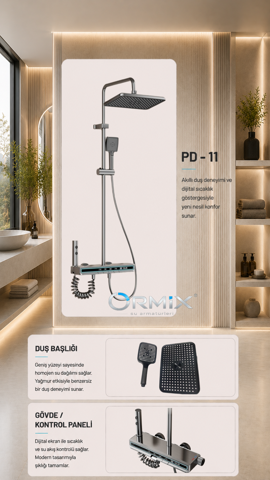 ORMIX Piyano Duş 11