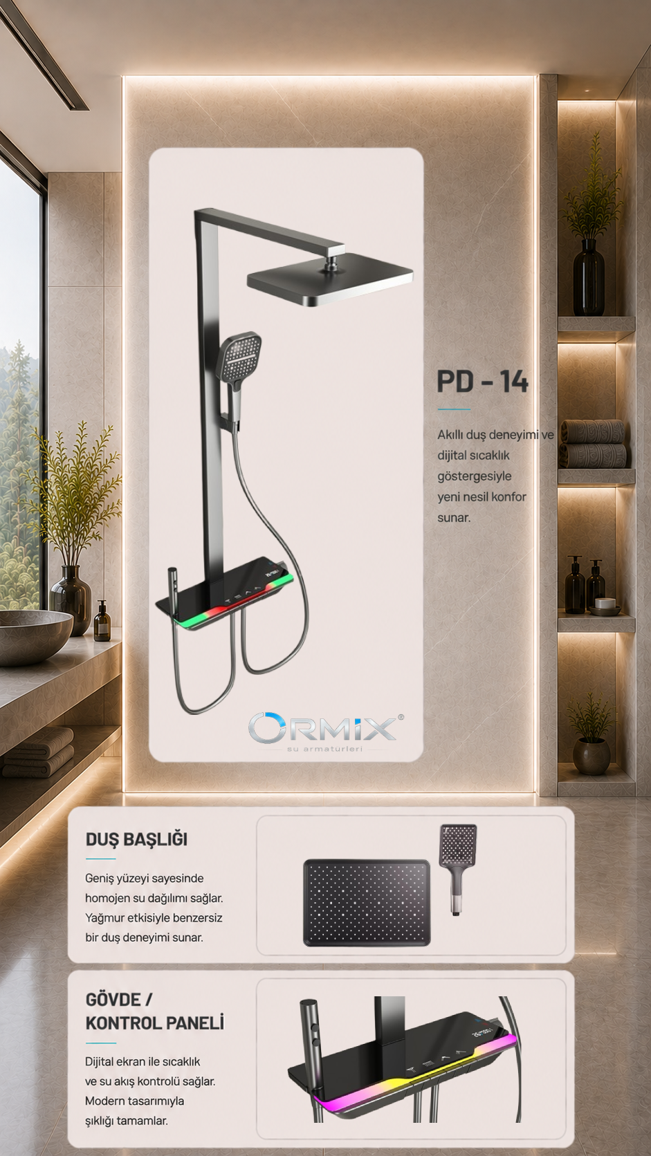 ORMIX Piyano Duş 14