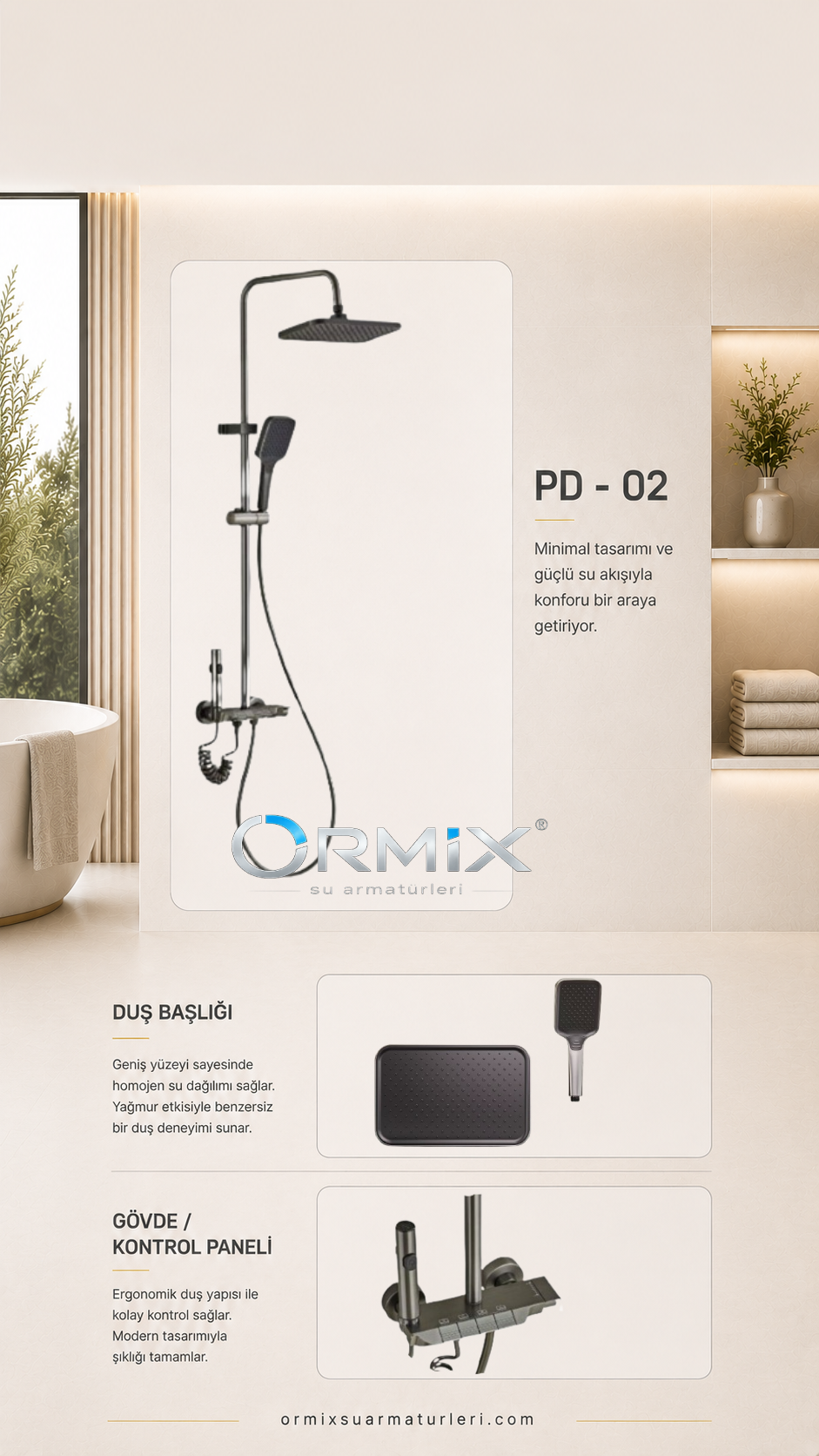 ORMIX Piyano Duş 2