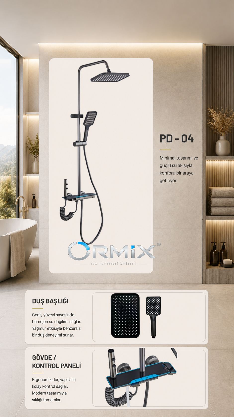 ORMIX Piyano Duş 4
