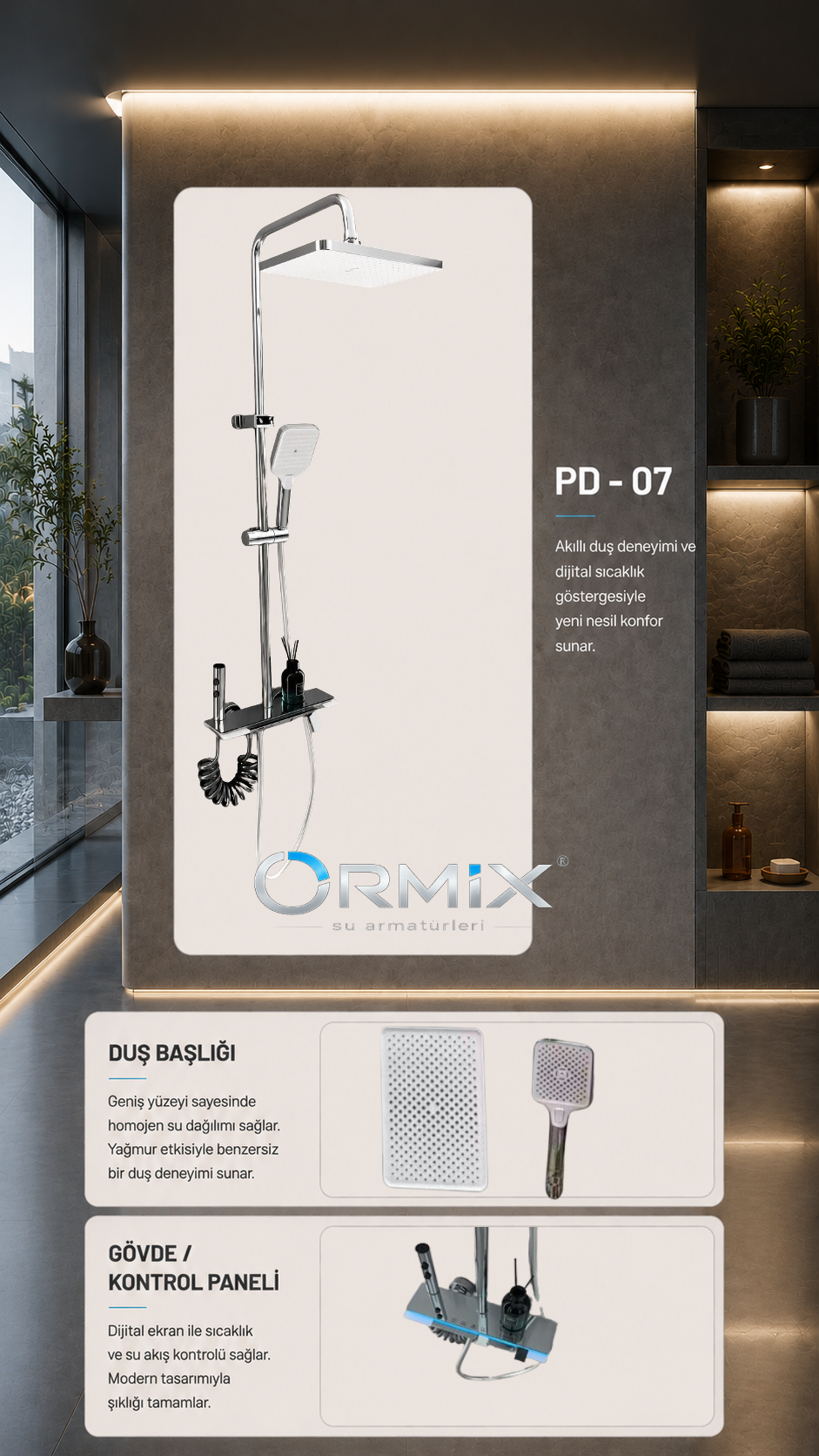 ORMIX Piyano Duş 7