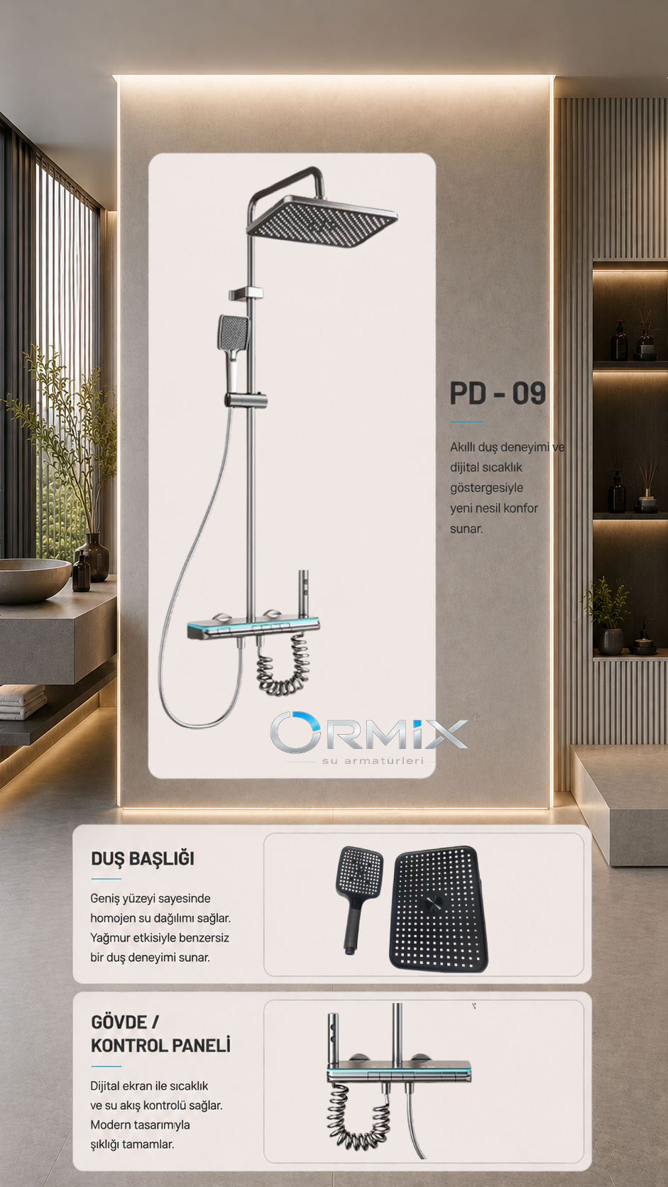 ORMIX Piyano Duş 9
